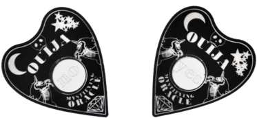Ouija Planchette Earrings - Planchette Earrings (600x429), Png Download