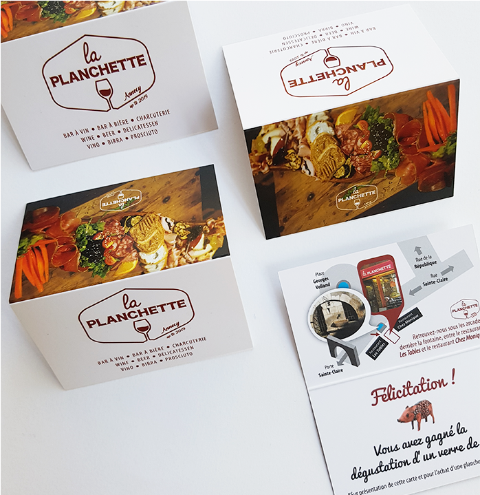 Carte Double La Planchette - Planchette (1088x718), Png Download