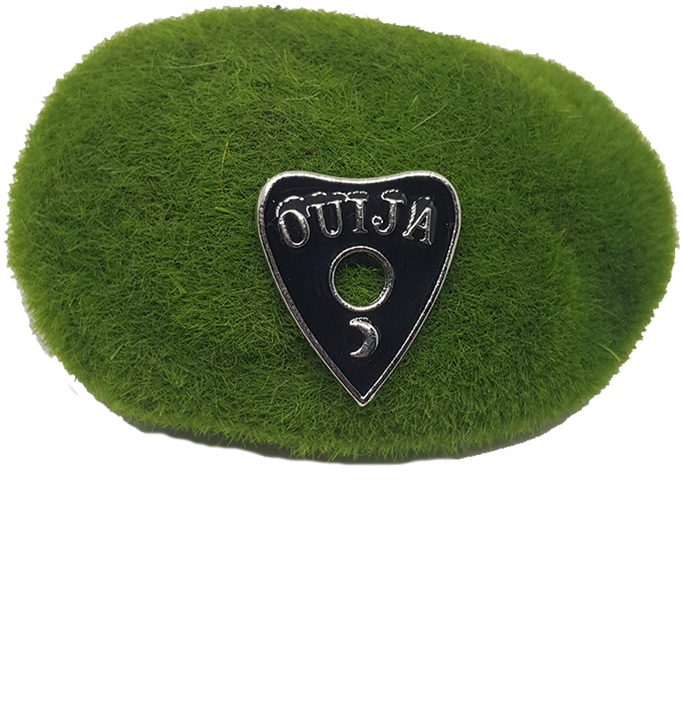 Ouija Planchette Enamel Pin - Cushion (1000x1500), Png Download