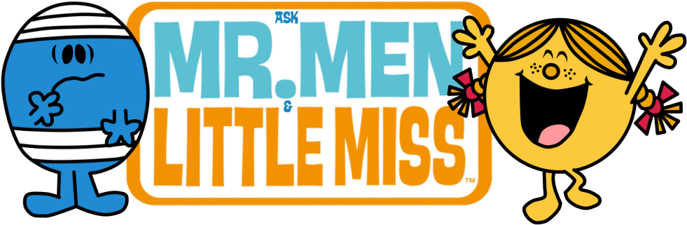Ask The Mr - Mr Men And Little Miss (1000x352), Png Download