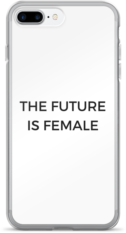 Future Is Female Mockup Back Iphone 7 Plus Original - Daily Planet Phone Case (1000x1000), Png Download