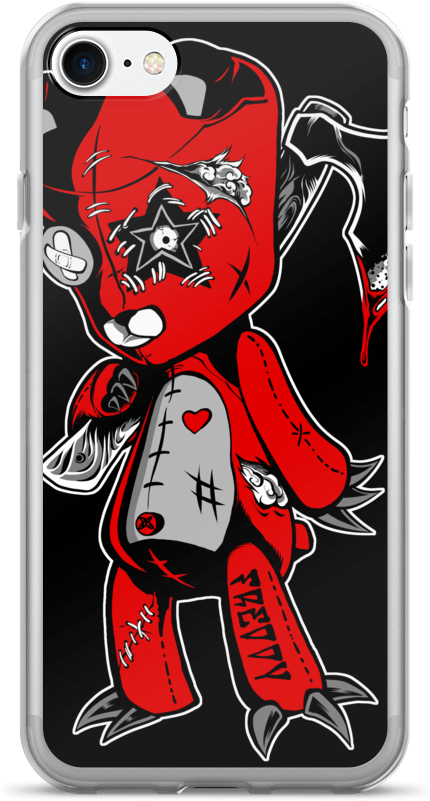"freddy The Teddy" Iphone 7/7 Plus Case - Catch Up 2 Iphone Case (1000x1000), Png Download