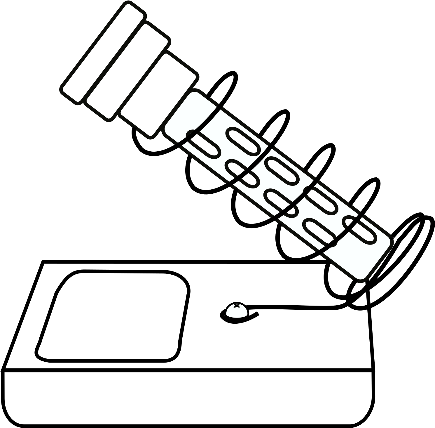 This Free Icons Png Design Of Tool Soldering Iron Stand (2400x3394), Png Download