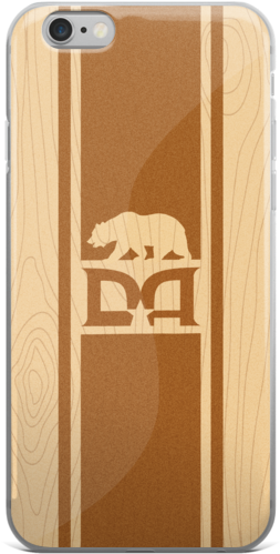 Woodgrain Iphone Case - Mobile Phone Case (600x600), Png Download