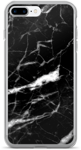 Marble Rock Texture Shattered Black Iphone 7/7 Plus - Kintsugi: A Collection Of Poems (600x600), Png Download