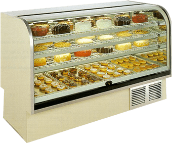 Bcr Series - Display Case For Bakery Equipment (379x317), Png Download