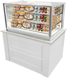 Federal Industries Itr4826 Italian Glass Refrigerated - Federal Itr3634 Italian Glass Refrigerated Counter (365x365), Png Download
