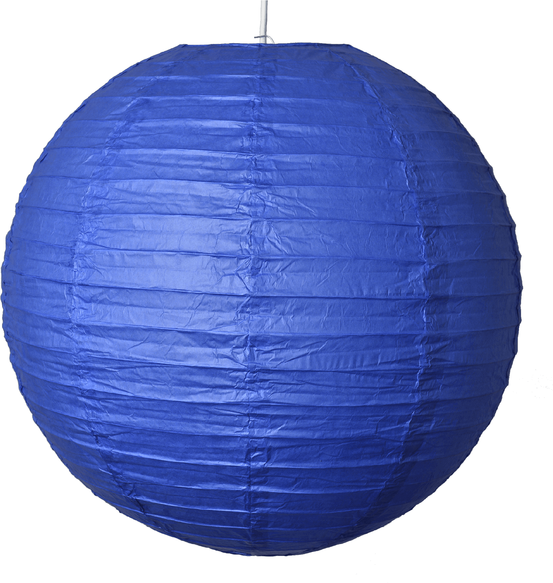 Blue Paper Lantern-03 - Blue Paper Lantern Transparent (2000x2000), Png Download