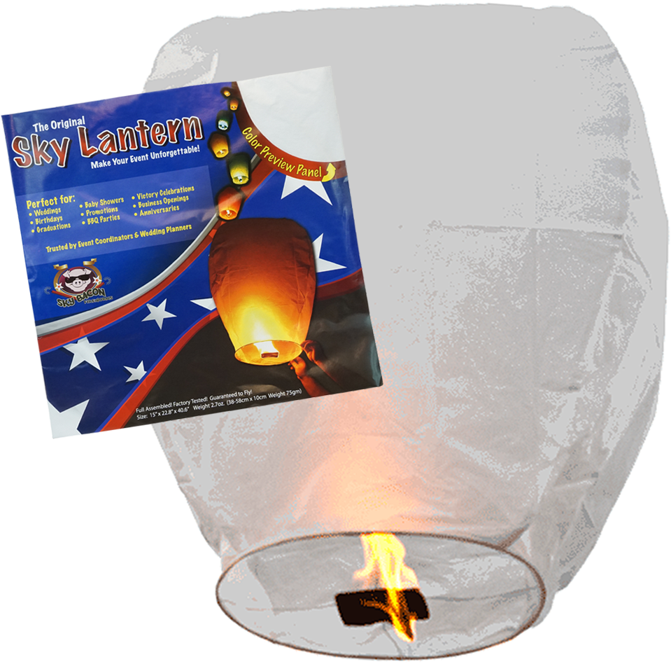 Spirit Of 76 Sky Lanterns - Re-countryside Chinese Wishing Multicolor Sky Lanterns (1000x1000), Png Download