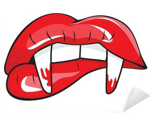 Vampire Mouth (400x400), Png Download