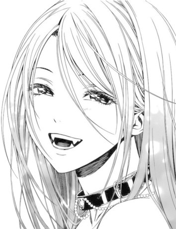 One Of My Favorite Animesever Png - Rosario Vampire Manga Moka (400x459), Png Download