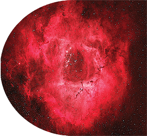 [54wx57l] His Handywork - Observing Nebulae (480x446), Png Download