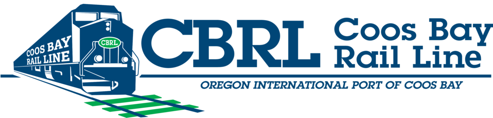 Cbrl Logo On The Side Final - Coos Bay Rail Link (1000x394), Png Download
