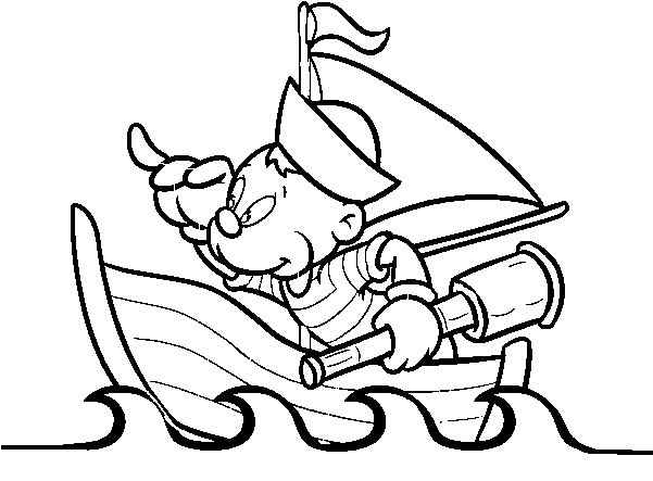 Dibujo De Osito Marinero Para Colorear - Art Zombie Cat Cute (600x470), Png Download