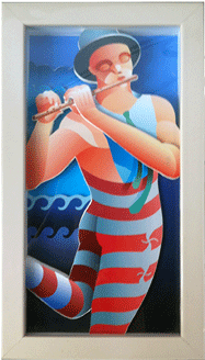 Cuadro Marinero - Painting (354x525), Png Download