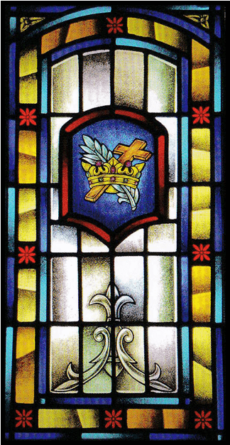 Stained Glass Style Jsg-14 - Stained Glass (625x625), Png Download