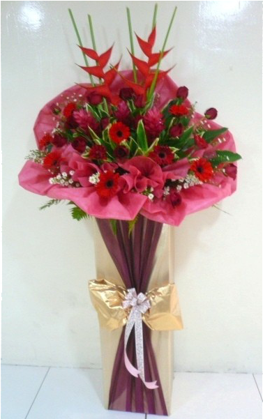 Go12 Lucky Red Blast - Bouquet (600x600), Png Download