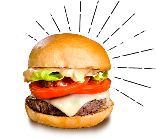 Burger - Imagens De Hamburguer Em Png (514x459), Png Download