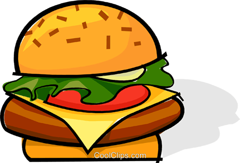 Hamburger Royalty Free Vector Clip Art Illustration - Body Paragraph (480x326), Png Download