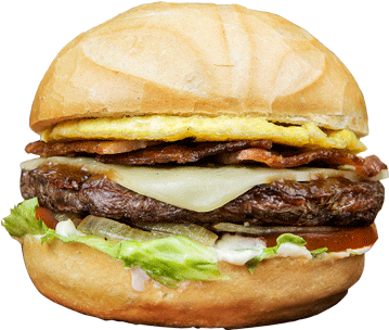 Xbixin Completo - Hamburguer De Carne De Sol Png (360x360), Png Download
