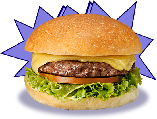 Wow Burger (552x419), Png Download