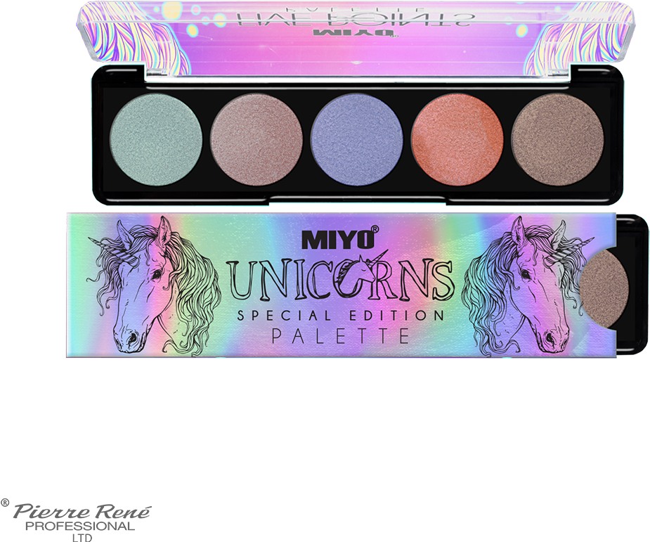 Unicorns Palette - Limited Edition - Five Points Palette Miyo (1024x1024), Png Download