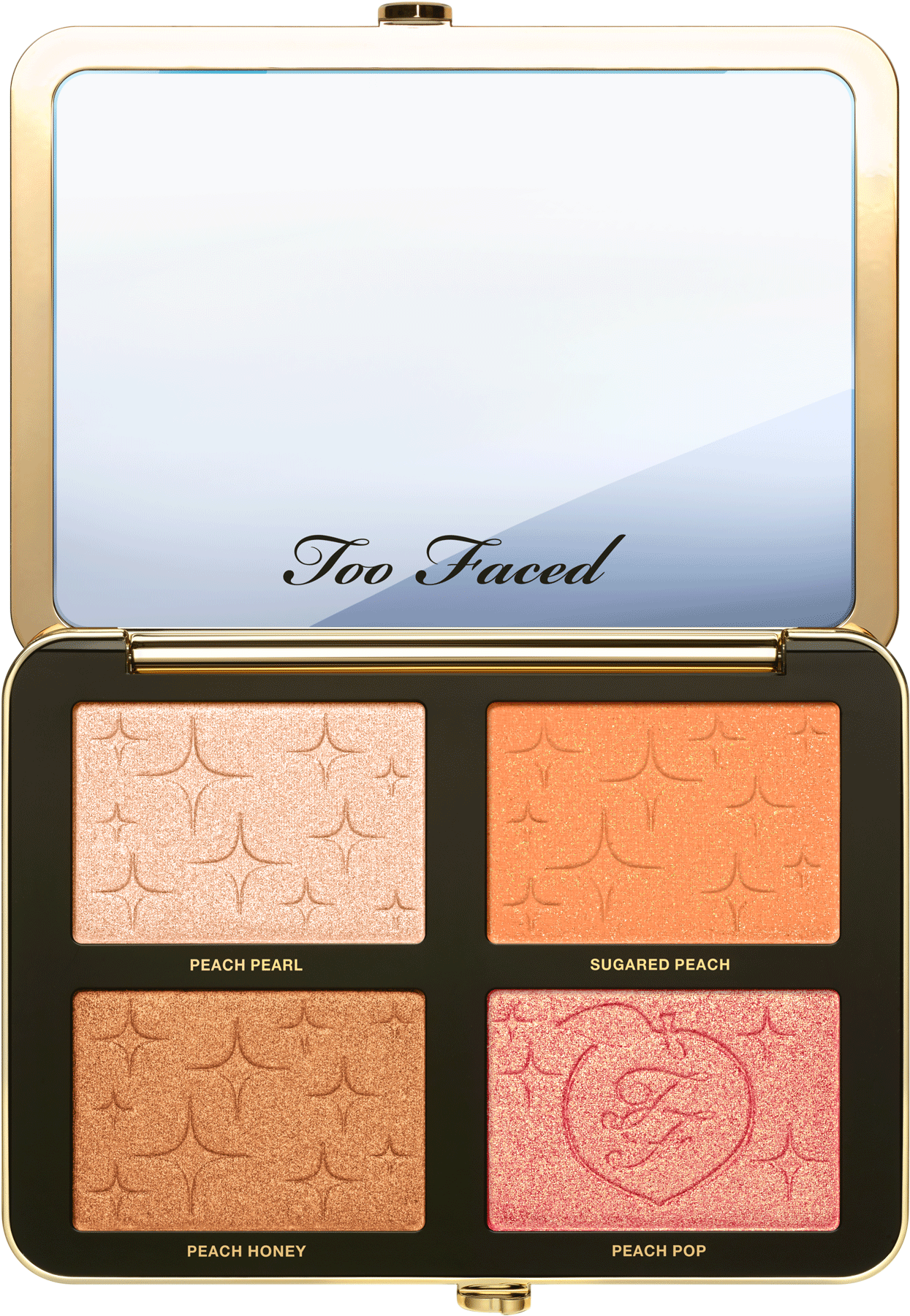 New Too Faced Mystical Highlighter Drops Bottle Of - Too Faced Sugar Peach Wet And Dry (2000x1800), Png Download