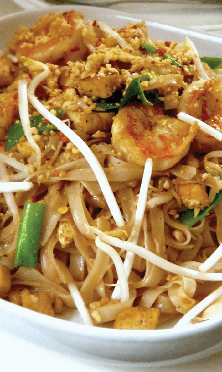 Zing Pad Thai - Pad Thai (2600x1948), Png Download