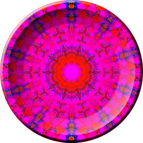 The Background Colour It Did It With Was Pink - Circle (550x550), Png Download
