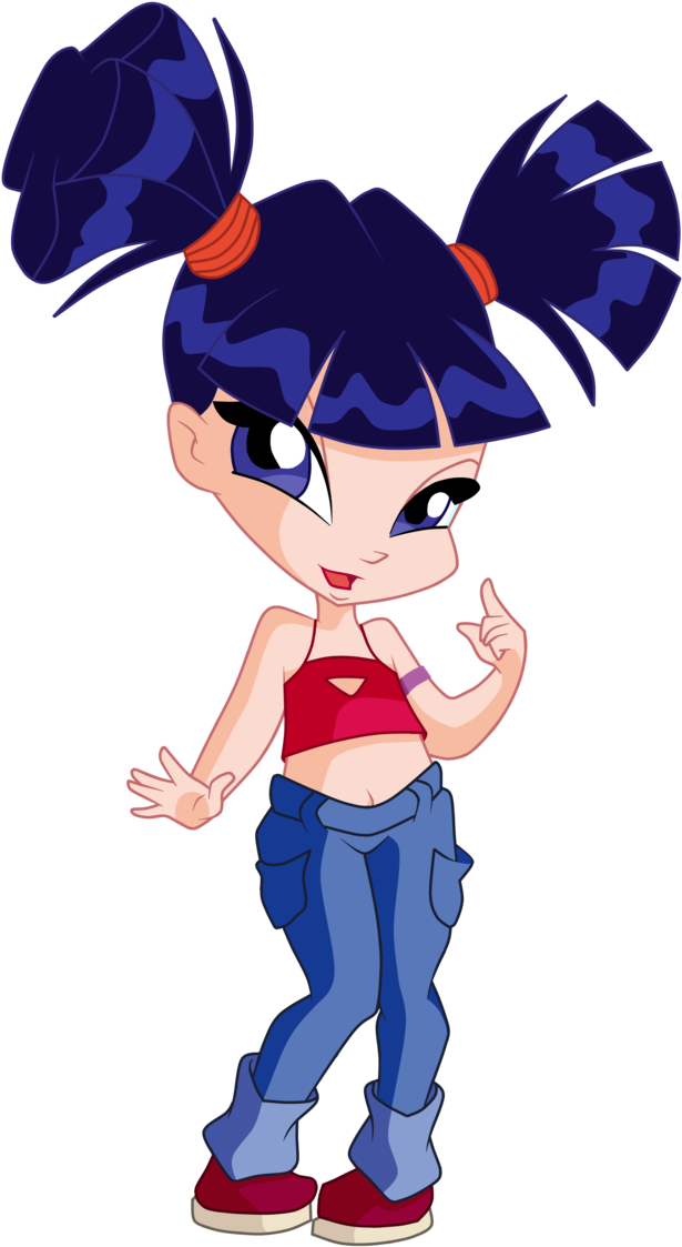 Winx Club Fond D'écran Called Musa Child By Miniwinx - Winx Club Little Musa (665x1201), Png Download
