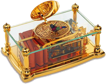 In Music Boxes The Bigger The Movement, The Better - Reuge Singing Bird Malachite (470x369), Png Download