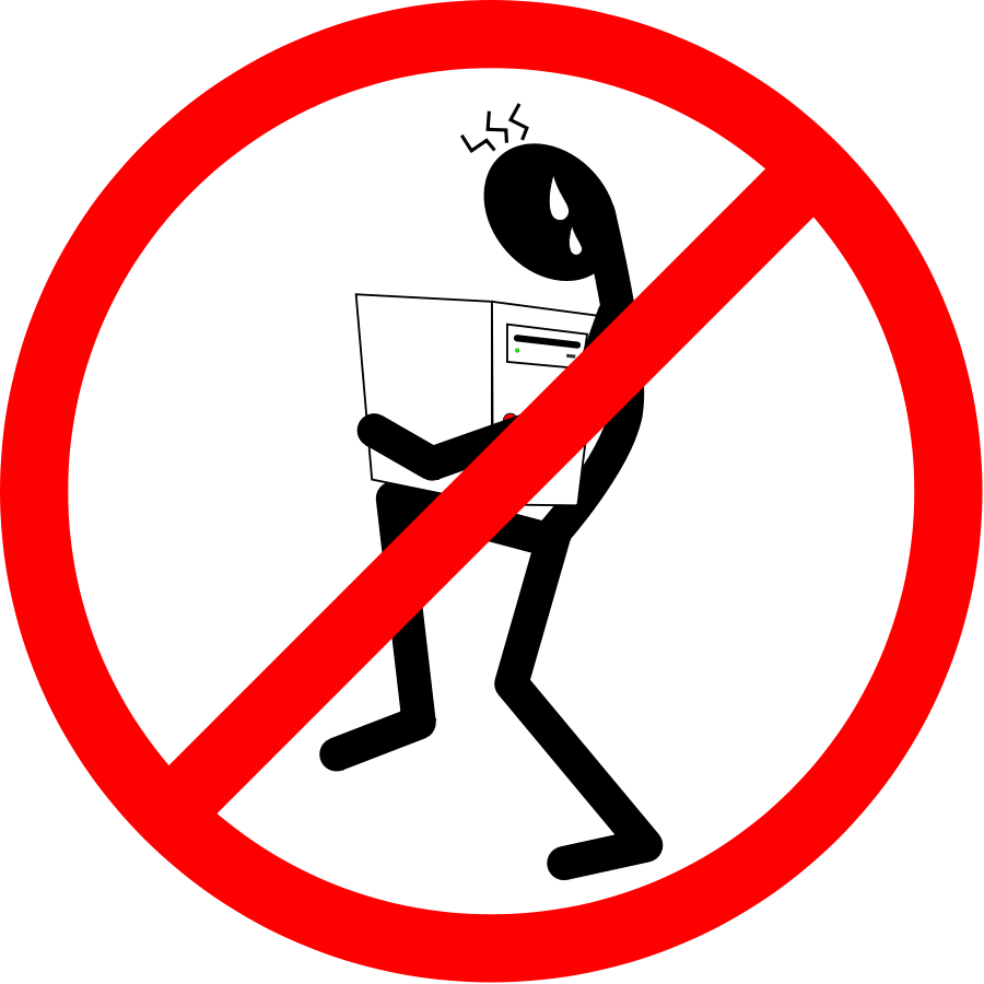How To Set Use Prohibido Computadoras Svg Vector - No Dairy (900x900), Png Download