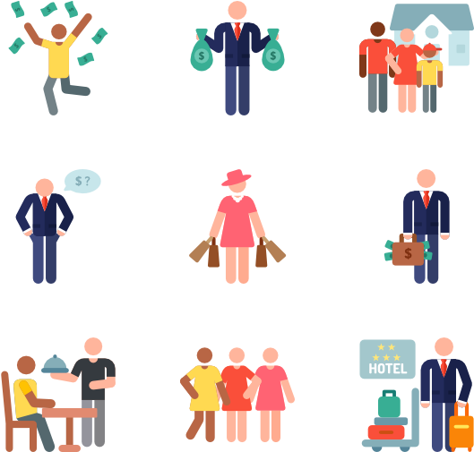 Luxury And Rich People - Luxury Goods (600x564), Png Download