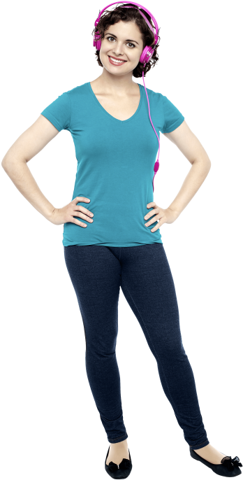 Free Png Women Listening Music Png Images Transparent - People Music Png (480x722), Png Download