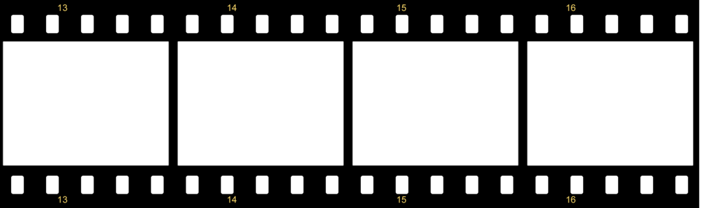 Cintas De Pelicula Png - Film Strip Png (1024x303), Png Download