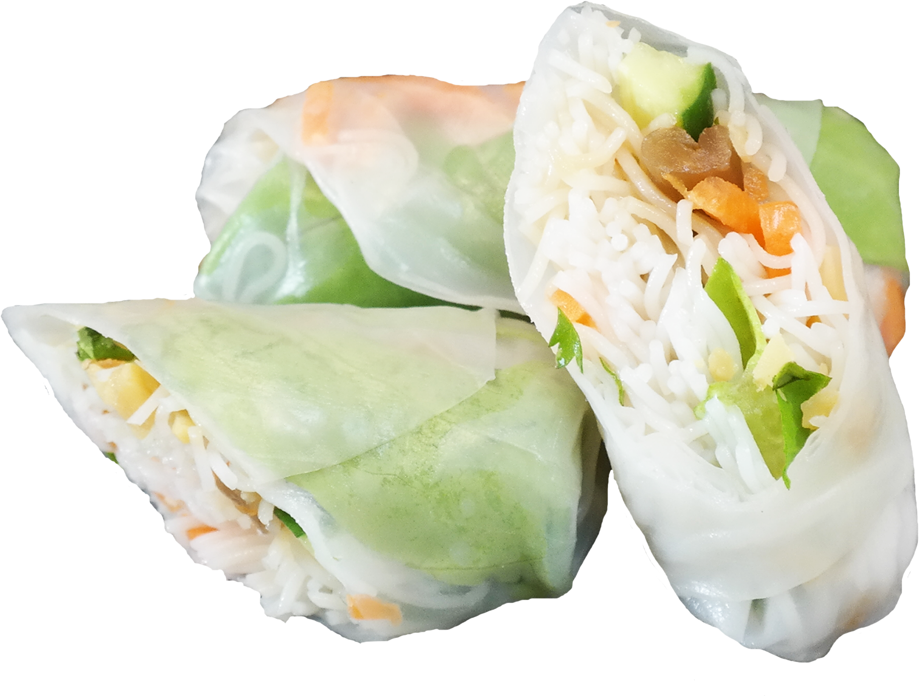 Veggie Spring Roll - Spring Roll Transparent (2681x1896), Png Download