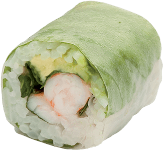 Spring Rolls Shrimp - Crevettes Avocat Spring Roll (400x400), Png Download