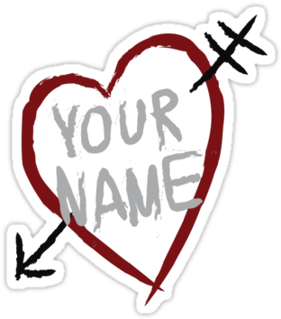 I Got Your Name Tattooed In An Arrow Heart - T-shirt (375x360), Png Download