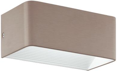 Eglo Sania 3 6wt Wall Light - Led Wandleuchte Sania 1 X 5 W (400x400), Png Download
