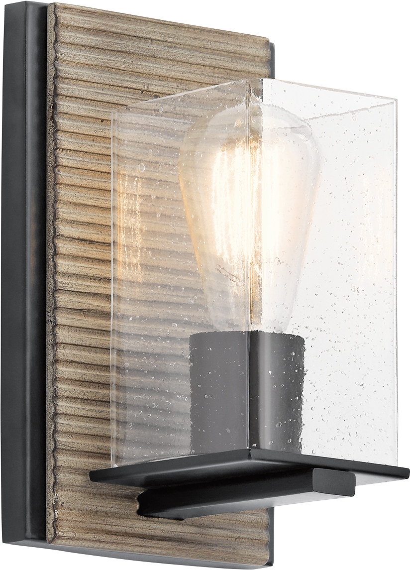 Millwright 1 Light Wall - Kichler 45542dag (1200x1200), Png Download