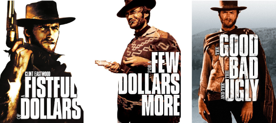 Pero El Ocaso Para El Western Tendría Que Llegar Tarde - Fistful Of Dollars (565x253), Png Download