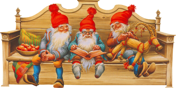 And I Yanked Off Everything Nasty Or Just Plain Cut - Danish Christmas Elves (698x349), Png Download