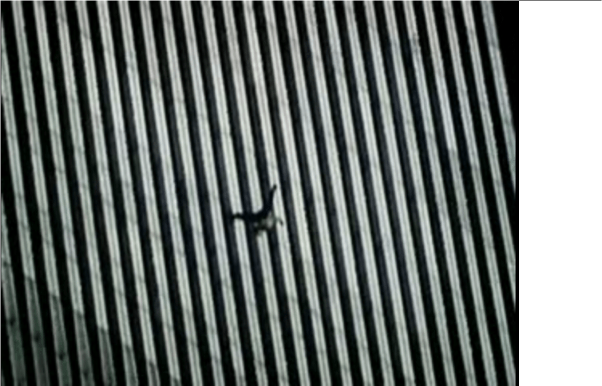 2013 Year In Blogging Camera Historica - The Falling Man (1366x768), Png Download