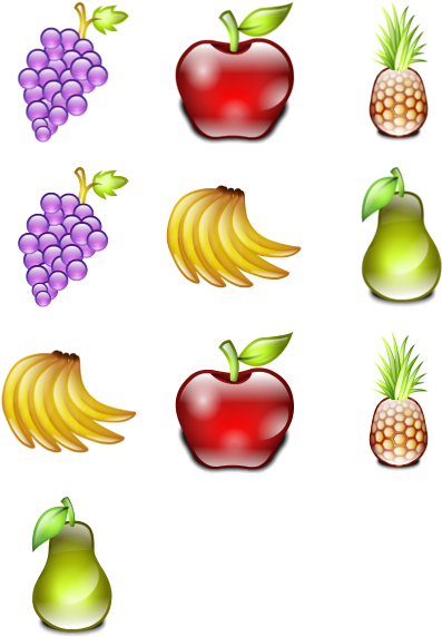 Delicious Fruits Icon Pack By Iconshock - Apple Icon (444x592), Png Download