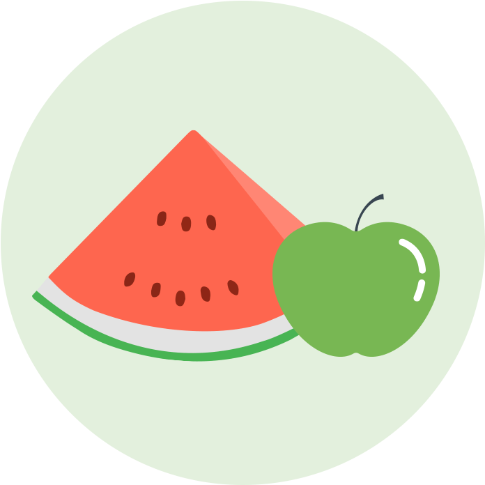 Enjoy Fresh Cut Fruit Or Frozen Fruit For Dessert - Watermelon (720x720), Png Download