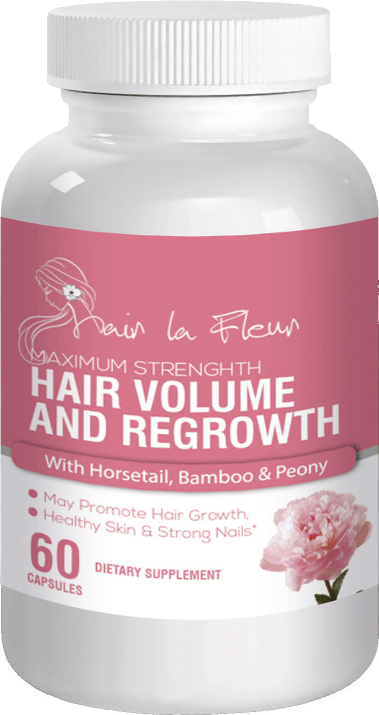 Hair La Fluer Maximum, Hair Growth, Island Formulation - Strawberry (1248x1500), Png Download