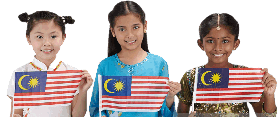 China And Indonesia, Malaysia Has A Rich Multicultural - Malay Indian And Chinese (568x241), Png Download