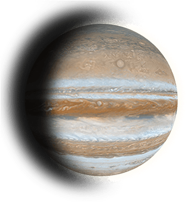 Enorme Y Majestuoso, Júpiter, El Mayor Planeta Del - Planetas Jupiter En Png (400x400), Png Download