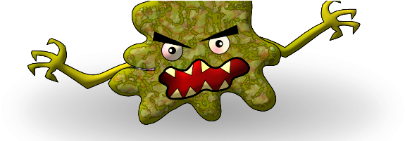 The Fall Season Is Here And That Means Back To School, - Bacteria Cartoon Png Clear (600x200), Png Download