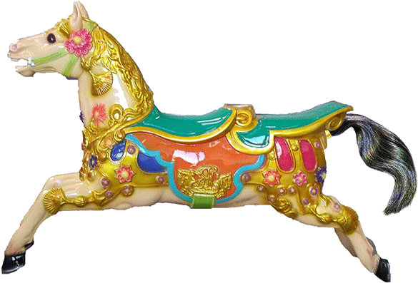 Carousel Horse Hire - Carousel Horses (640x480), Png Download